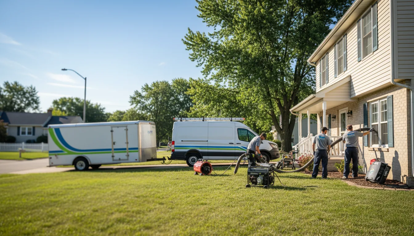 Flooded Basement Restoration And Cleanup With Repair in Drasco, AR near me